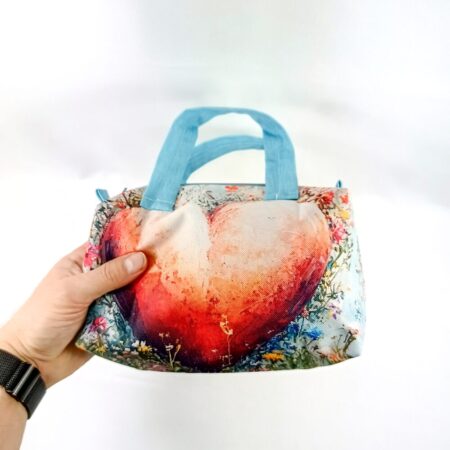 Kozmetická taštička - Veľké srdce